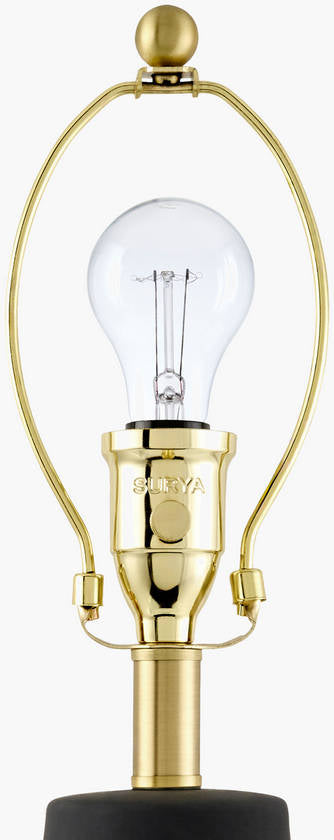 Tomothy Traditional Black/White Table Lamp