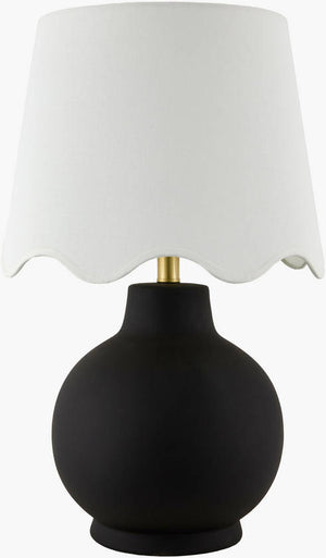 Tomothy Traditional Black/White Table Lamp
