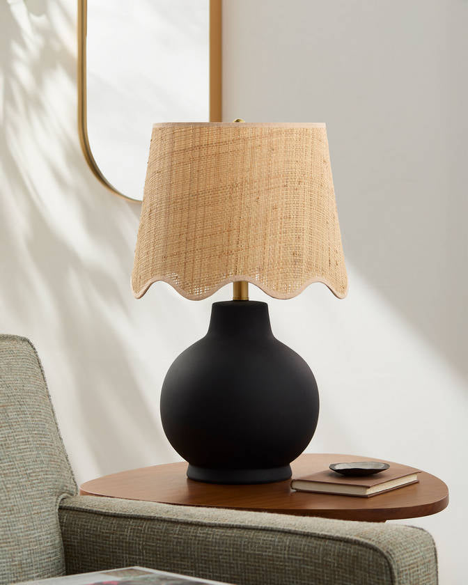 Tomothy Traditional Black Table Lamp