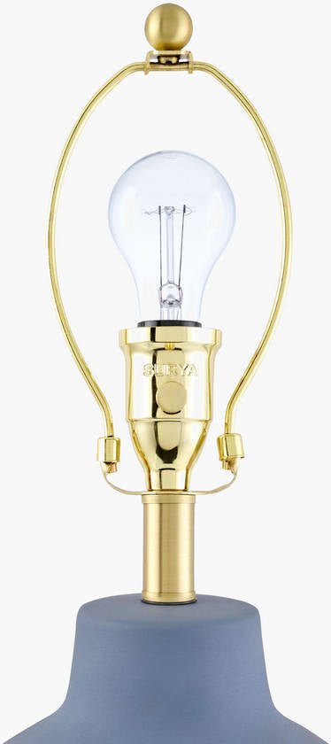 Tomothy Traditional Blue Table Lamp