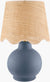 Tomothy Traditional Blue Table Lamp
