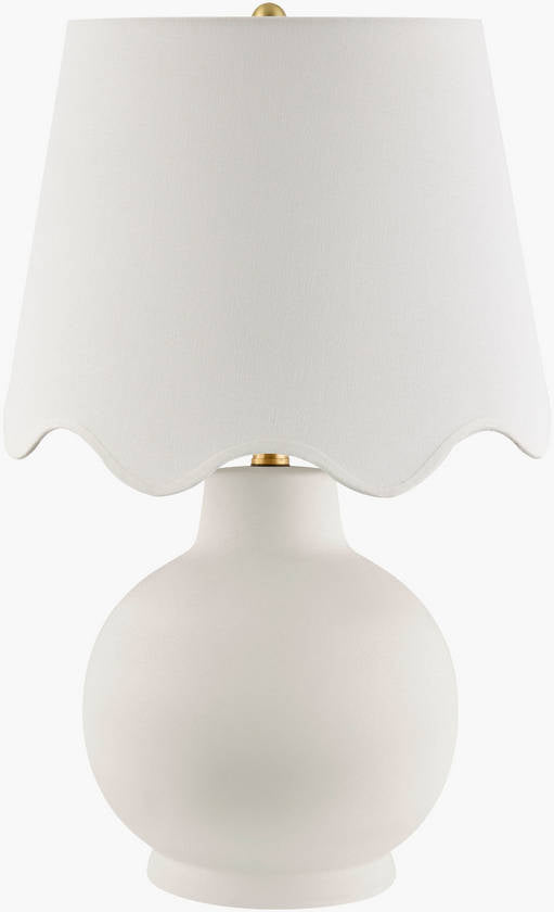 Tomothy Traditional White Table Lamp