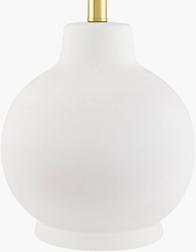 Tomothy Traditional White/Brown Table Lamp