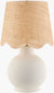 Tomothy Traditional Brown/White Table Lamp