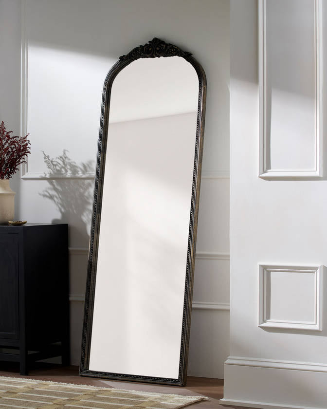 Waldemar Traditional Brown Wall Mirror