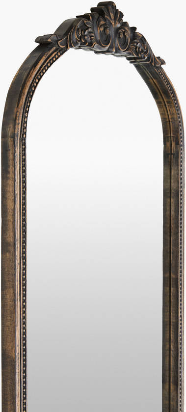 Waldemar Traditional Brown Wall Mirror
