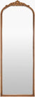 Waldemar Traditional Tan Wall Mirror