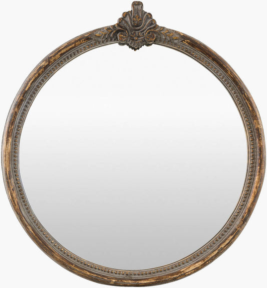 Ashey Cottage Brown Wall Mirror