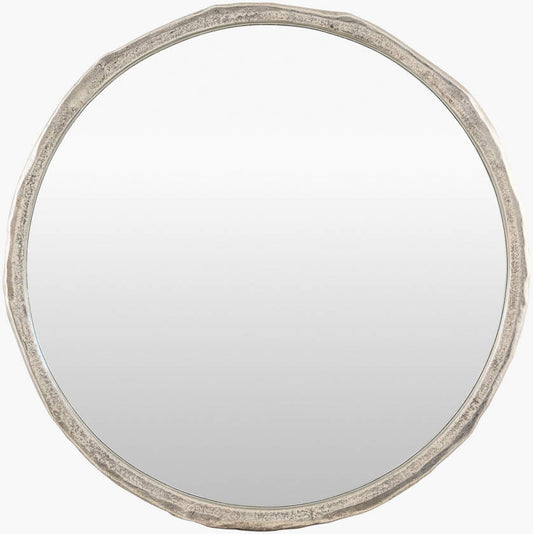 Kjirsten Modern Metallic - Nickel Wall Mirror