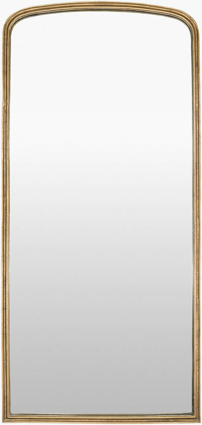 Nadeige Traditional Gold Wall Mirror