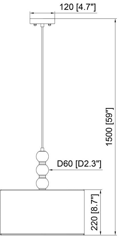 Sherrica Rustic Beige Ceiling Lighting