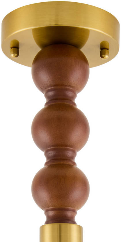 Ginnie Rustic Dark Brown Ceiling Lighting