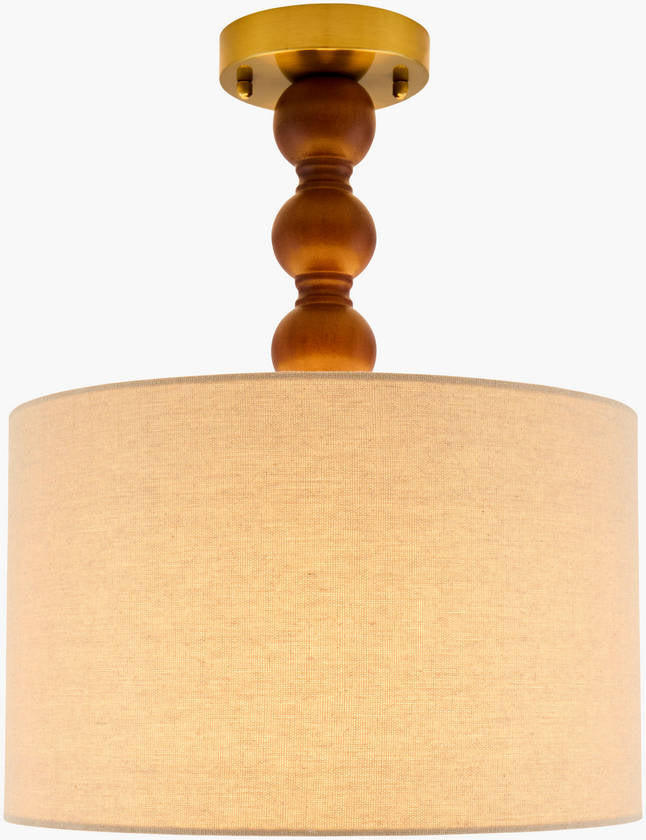 Ginnie Rustic Dark Brown Ceiling Lighting