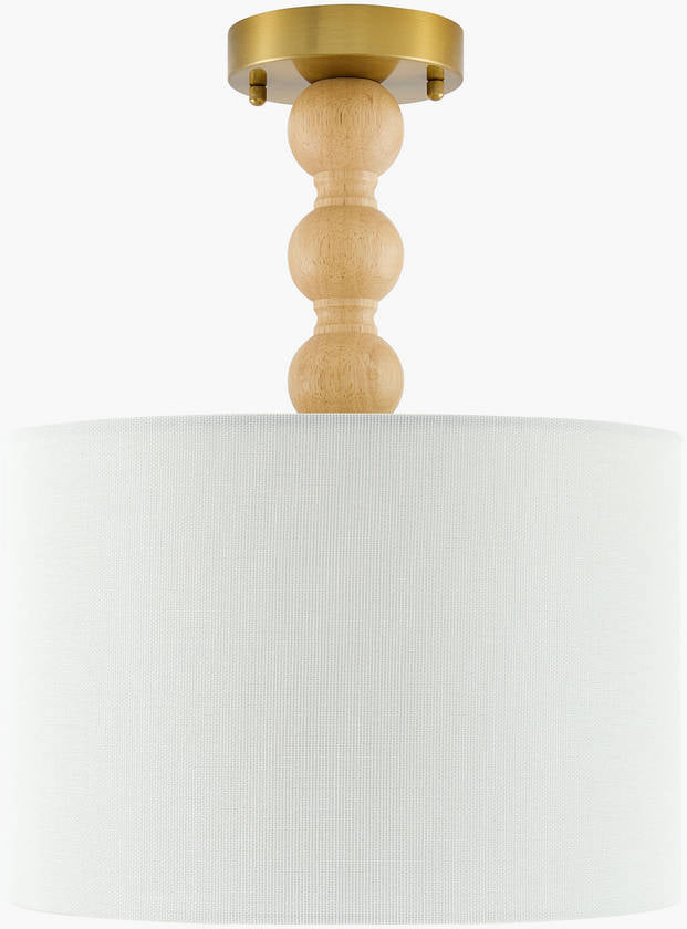 Ginnie Rustic Beige Ceiling Lighting