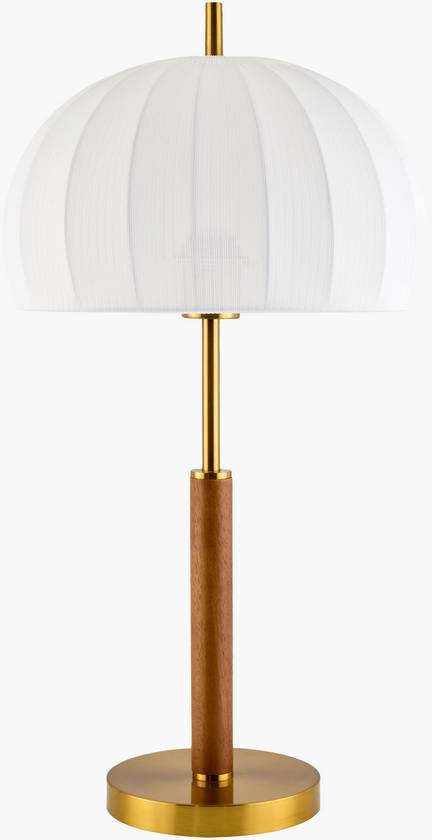 Leslieann Rustic Beige Table Lamp