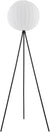 Diondra Rustic Black Floor Lamp