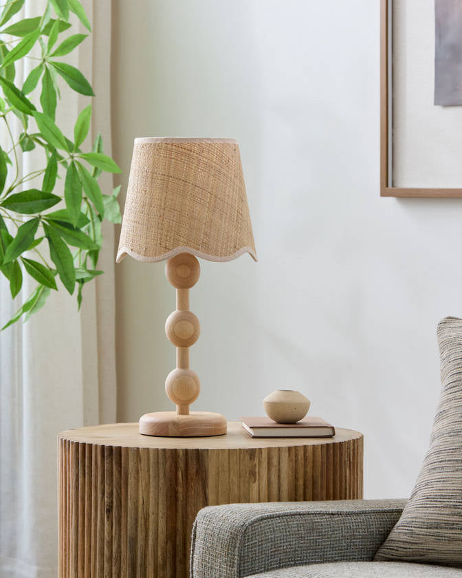 Ikeia Traditional Brown Table Lamp