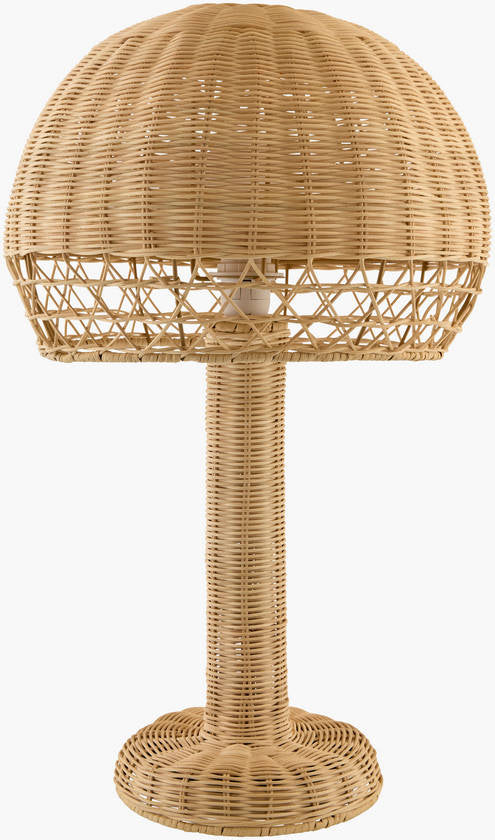 Raman Traditional Beige Table Lamp