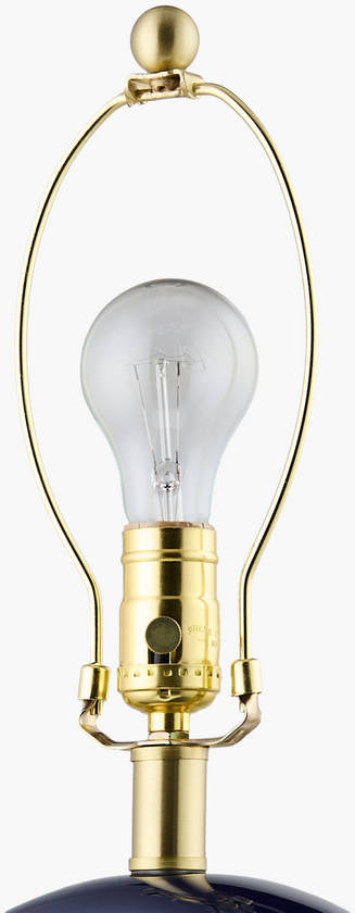 Charlyn Traditional Navy Table Lamp