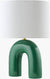 Charlyn Traditional Green Table Lamp