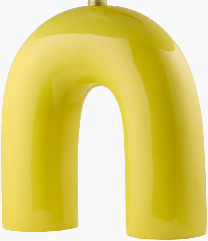 Charlyn Traditional Bright Yellow Table Lamp