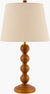 Ymelda Traditional Dark Brown Table Lamp