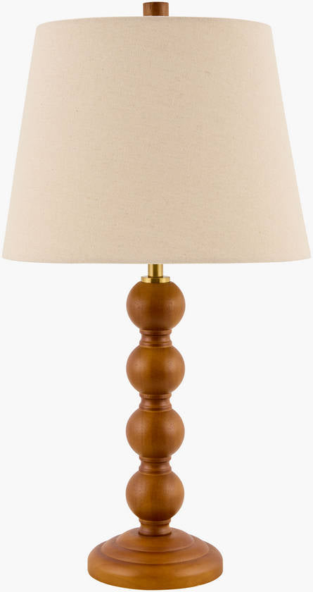 Ymelda Traditional Dark Brown Table Lamp
