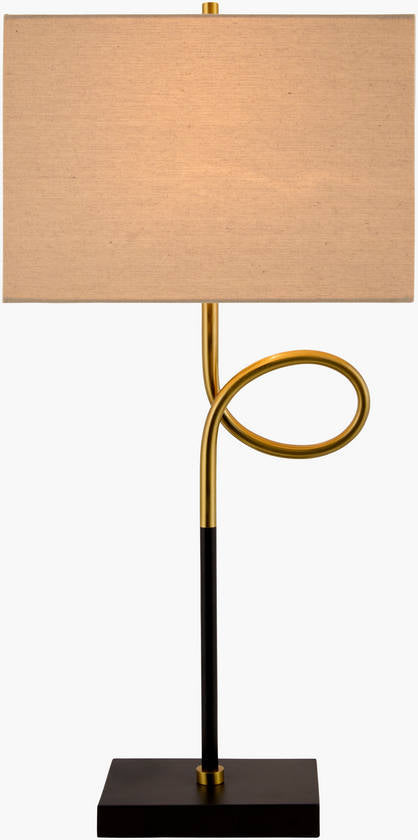 Andriea Traditional Black Table Lamp