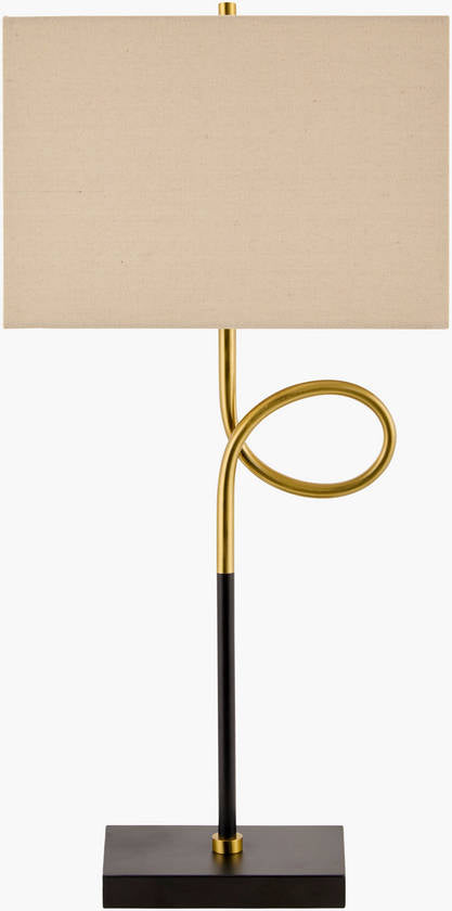 Andriea Traditional Black Table Lamp