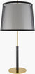 Cherissa Traditional Black Table Lamp