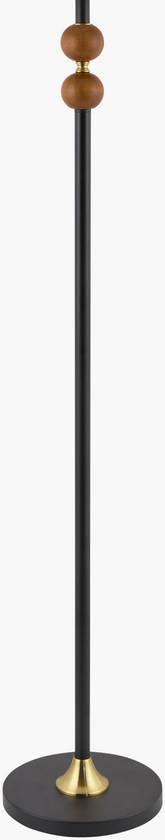 Rondal Traditional Dark Brown Floor Lamp