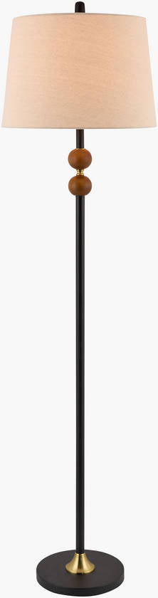 Rondal Traditional Dark Brown Floor Lamp