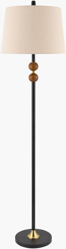Rondal Traditional Dark Brown Floor Lamp