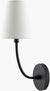 Jacobe Traditional Black Wall Sconces