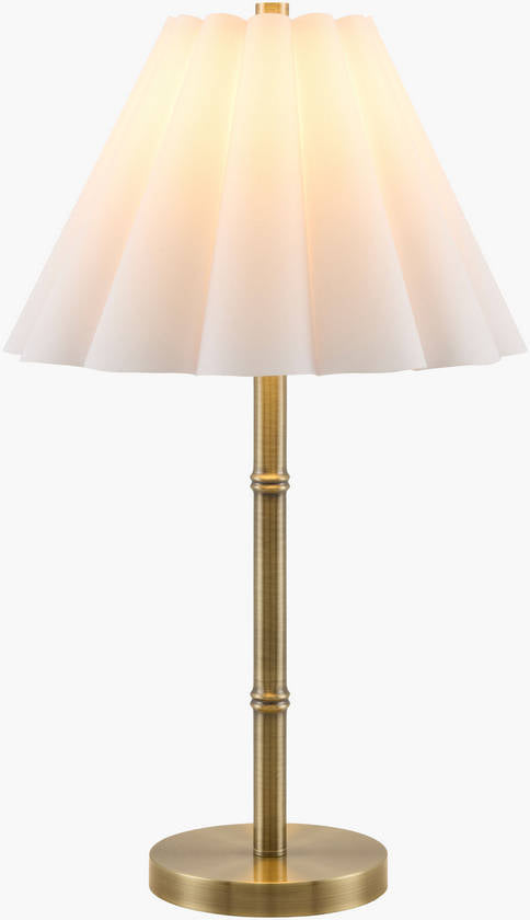 Ashok Traditional Metallic - Brass Table Lamp