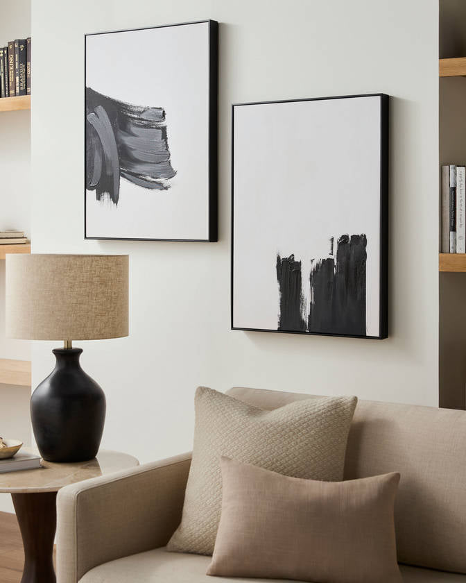 Christna Black Wall Art Piece