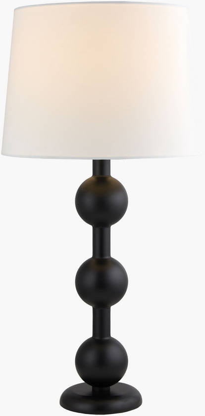 Nakiya Traditional Black Table Lamp