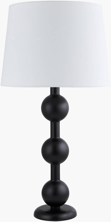 Nakiya Traditional Black Table Lamp