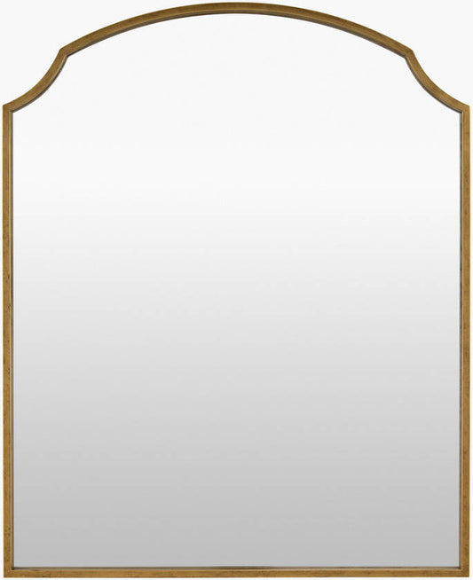 Wissam Traditional Gold Wall Mirror