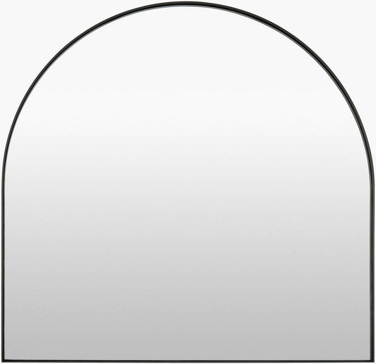 Chantil Modern Black Wall Mirror