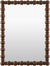 Lorrie Global Dark Brown Wall Mirror