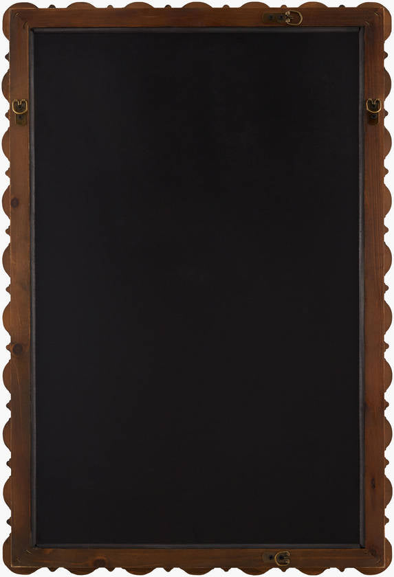 Lorrie Global Dark Brown Wall Mirror