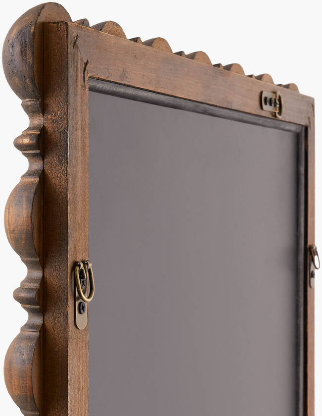 Lorrie Global Dark Brown Wall Mirror