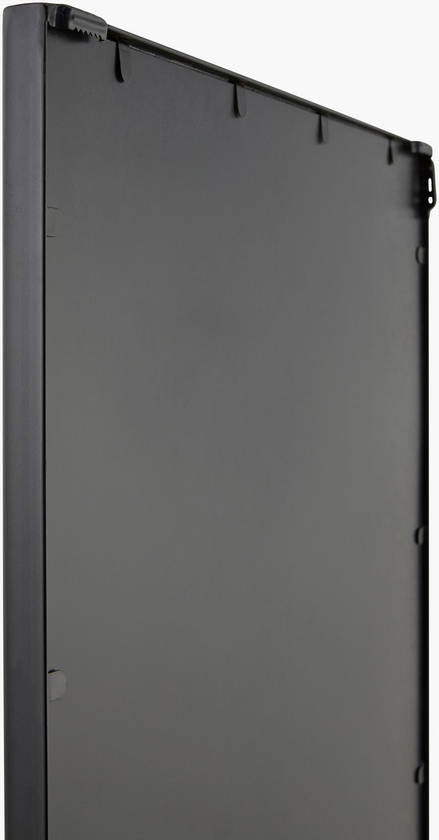 Stickney Modern Black Wall Mirror