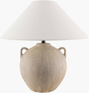 Aleah Traditional Brown Table Lamp