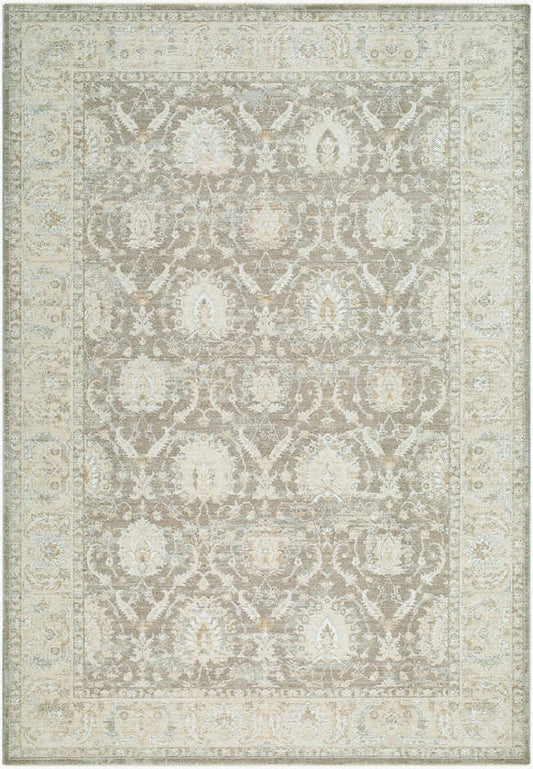 Assel Traditional Medium Gray Area Rug