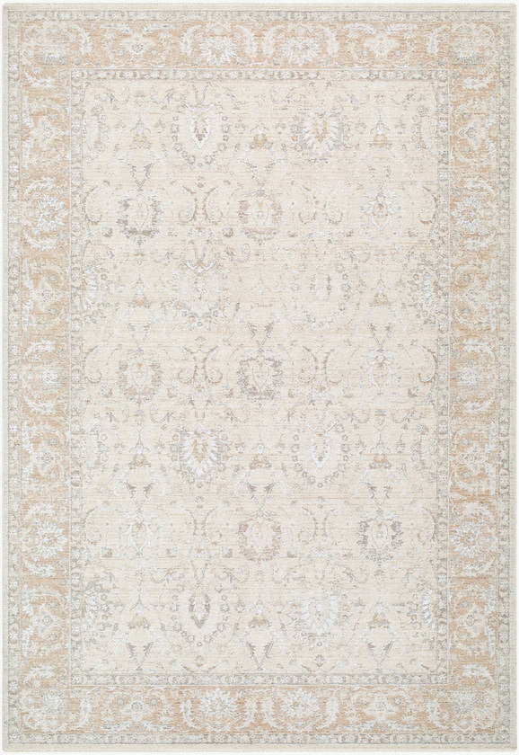 Assel Traditional Cream Area Rug