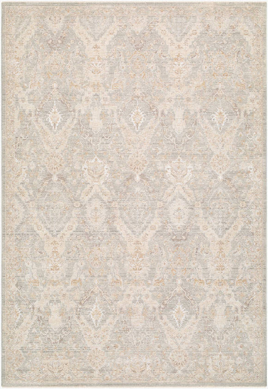 Sherica Traditional Medium Gray Area Rug