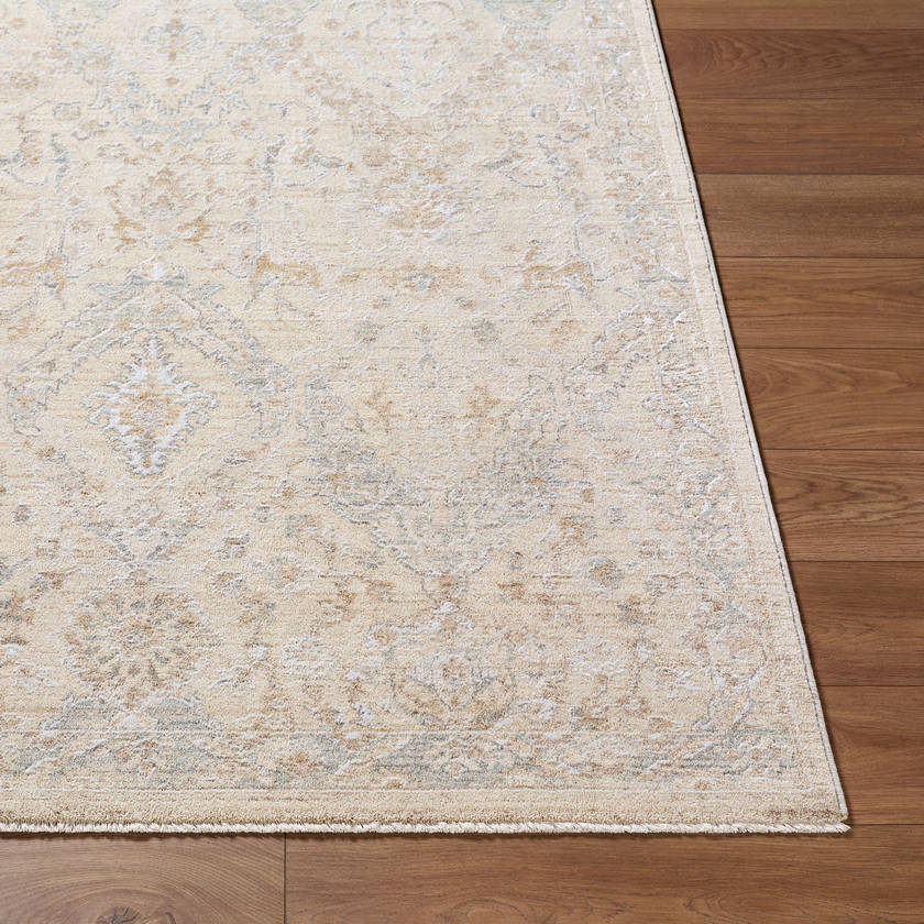 Sherica Traditional Cream Area Rug