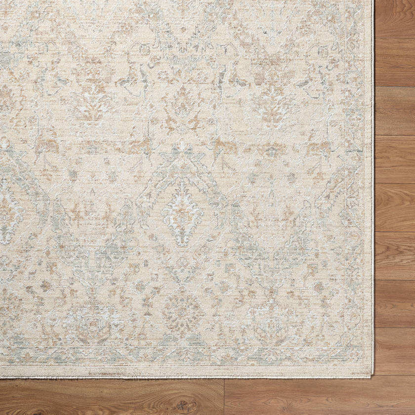 Sherica Traditional Cream Area Rug